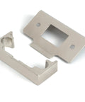 From The Anvil's Nickel  ½" Rebate Kit for Tubular Mortice Latch