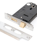From The Anvil's Stainless Steel 5" Horizontal 3 Lever Sash Lock