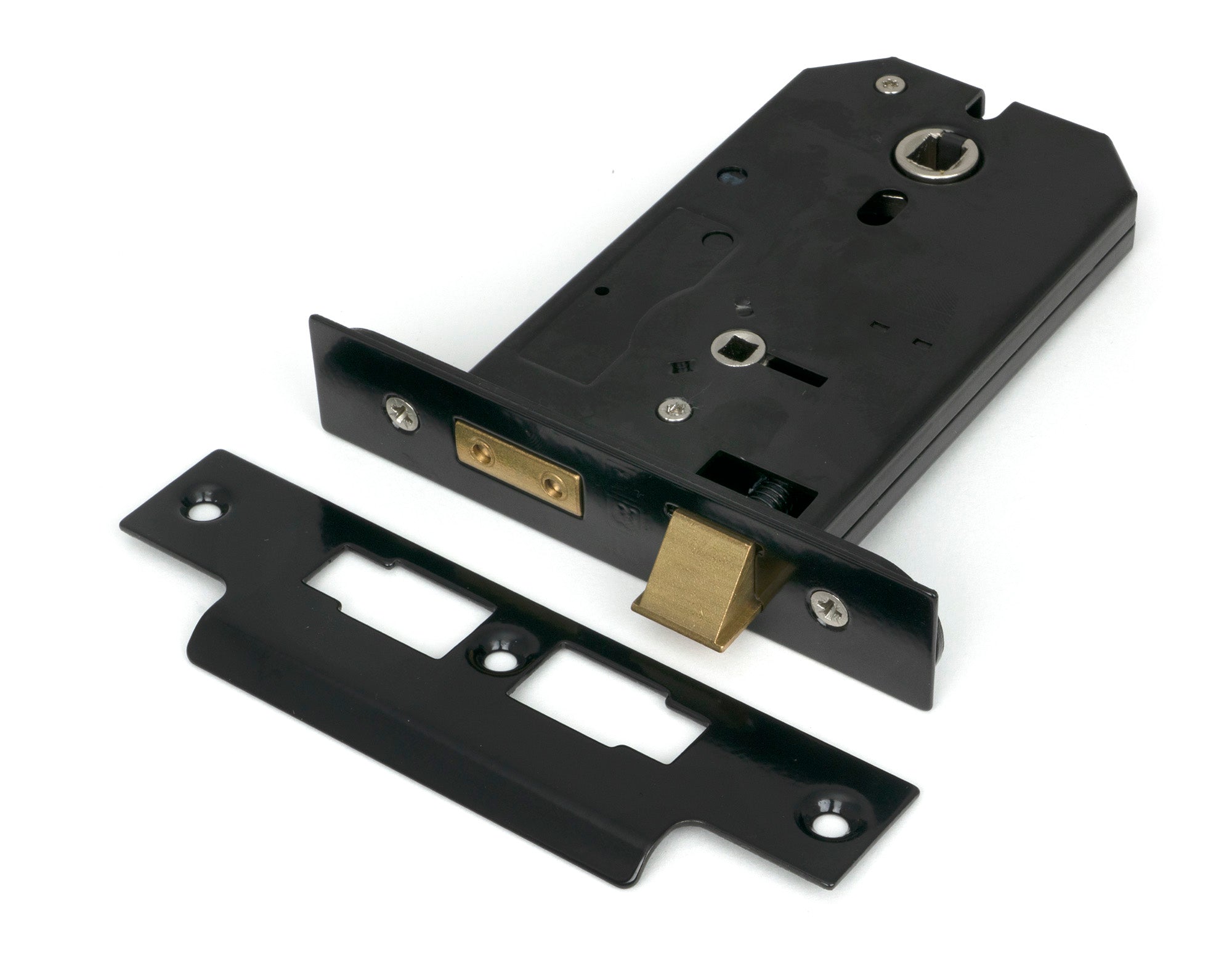 Horizontal Bathroom Lock – Diss Ironworks