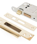 From The Anvil's PVD Brass 5 Lever BS Sash Lock
