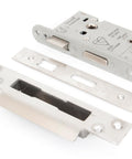 From The Anvil's Satin Stainless Steel 5 Lever Heavy Duty BS Sash Lock KA