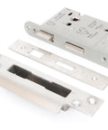 From The Anvil's Satin Stainless Steel 5 Lever Heavy Duty BS Sash Lock KA