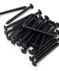 From The Anvil's Black Round Head Screws (25)