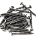 From The Anvil's Pewter Patina Round Head Screws (25)