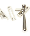 From The Anvil's Polished Nickel Locking Newbury Fastener