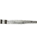 From The Anvil's Pewter Patina Hook & Band Hinge - Cranked (pair)