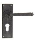 From The Anvil's External Beeswax Avon Lever Euro Lock Set