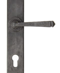 From The Anvil's External Beeswax Avon Lever Espag. Lock Set
