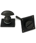From The Anvil's External Beeswax Diamond Bathroom Thumbturn