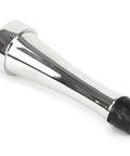 From The Anvil's Polished Chrome Projection Door Stop