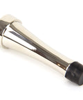 From The Anvil's Polished Nickel Projection Door Stop