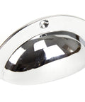 From The Anvil's Polished Chrome Plain Drawer Pull