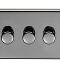 From The Anvil's Black Nickel LED Dimmer Switch