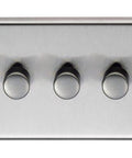 From The Anvil's Satin Stainless Steel LED Dimmer Switch