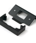 From The Anvil's Black  ½" Rebate Kit for Tubular Mortice Latch