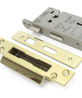 From The Anvil's PVD Brass 5 Lever Heavy Duty BS Sash Lock KA