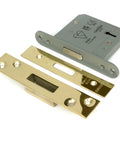 From The Anvil's PVD Brass BS 5 Lever Deadlock KD