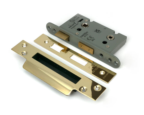 From The Anvil's PVD Brass Heavy Duty Bathroom Mortice Lock