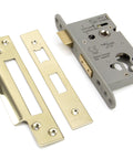 From The Anvil's PVD Brass Euro Profile Sash Lock