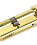 From The Anvil's Lacquered Brass 5 Pin Euro Cylinder/Thumbturn