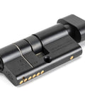 From The Anvil's Black 6 Pin Euro Cylinder/Thumbturn