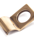 From The Anvil's Polished Bronze Rim Cylinder Pull