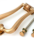 From The Anvil's Polished Bronze Art Deco Door Knocker
