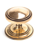 From The Anvil's Polished Bronze Art Deco Centre Door Knob