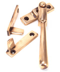 From The Anvil's Polished Bronze Night-Vent Locking Newbury Fastener