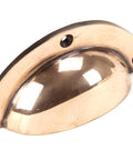 From The Anvil's Polished Bronze Plain Drawer Pull