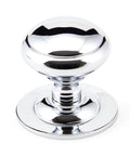 From The Anvil's Polished Chrome Round Centre Door Knob
