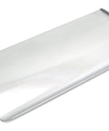 From The Anvil's Satin Chrome Letter Plate Cover