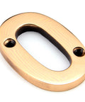 From The Anvil's Polished Bronze Polished Bronze Numeral
