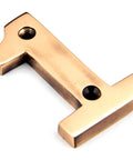 From The Anvil's Polished Bronze Polished Bronze Numeral