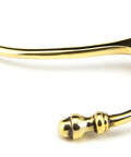 From The Anvil's Aged Brass Hat & Coat Hook