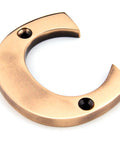 From The Anvil's Polished Bronze Polished Bronze Letter