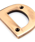 From The Anvil's Polished Bronze Polished Bronze Letter