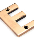 From The Anvil's Polished Bronze Polished Bronze Letter