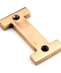 From The Anvil's Polished Bronze Polished Bronze Letter