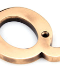 From The Anvil's Polished Bronze Polished Bronze Letter
