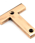 From The Anvil's Polished Bronze Polished Bronze Letter