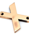 From The Anvil's Polished Bronze Polished Bronze Letter