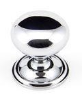 From The Anvil's Polished Chrome Mushroom Cabinet Knob