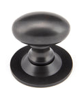 From The Anvil's Aged Bronze Oval Cabinet Knob