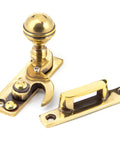 From The Anvil's Aged Brass Prestbury Sash Hook Fastener