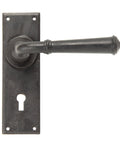 From The Anvil's External Beeswax Regency Lever Lock Set