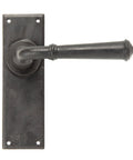 From The Anvil's External Beeswax Regency Lever Latch Set