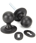 From The Anvil's External Beeswax Round Mortice/Rim Knob Set