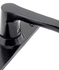 From The Anvil's Black Deluxe Lever Bathroom Set
