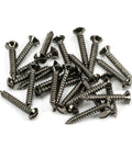 From The Anvil's Dark Stainless Steel Countersunk Raised Head Screws (25)
